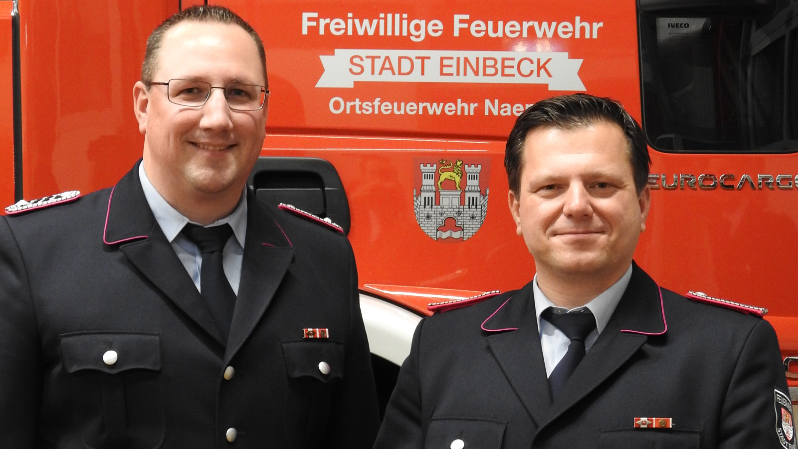 Neuer und alter Stellvertreter: Jens Jacke und René Buchhagen. Neuer und alter Stellvertreter: Jens Jacke und René Buchhagen.